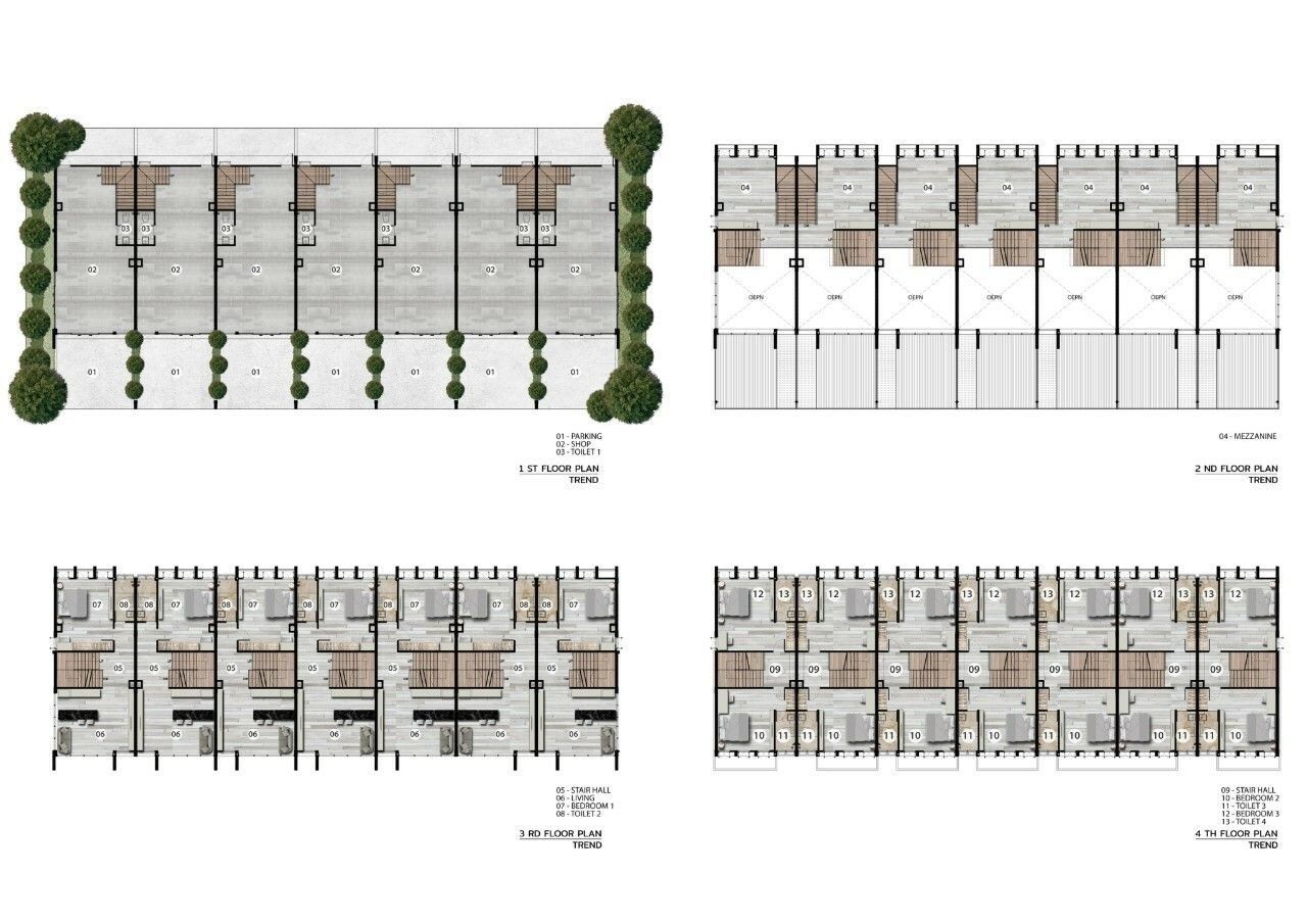 Trend floor plan